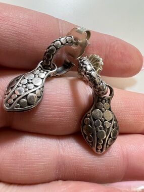 John Hardy Sterling Silver Earrings